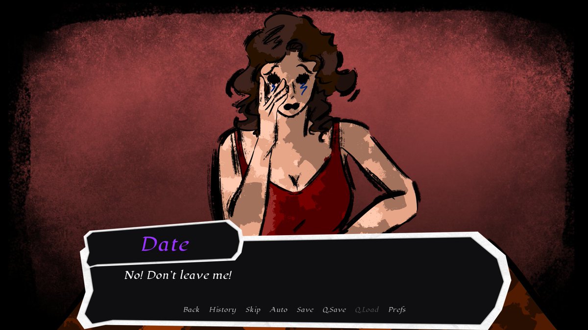 AcroProjects's tweet photo. Hey y'all!  Just brushed off the old account to let you guys know that I've released a new visual novel for the Spooktober 8th Annual Visual Novel Jam.  It's called Date Night.  Give it a try if you have the time 👀💜💚

https://t.co/ydmWxGmXk5 https://t.co/xaTRcScWlu