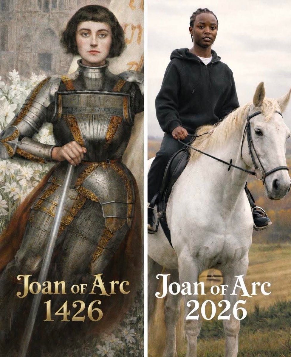 andrewc44104127's tweet photo. Mandipa Kabana THRILLED after being cast to play Joan of Arc in an upcoming production adding strength and diversity to a stale white character https://t.co/I711wi0QWM