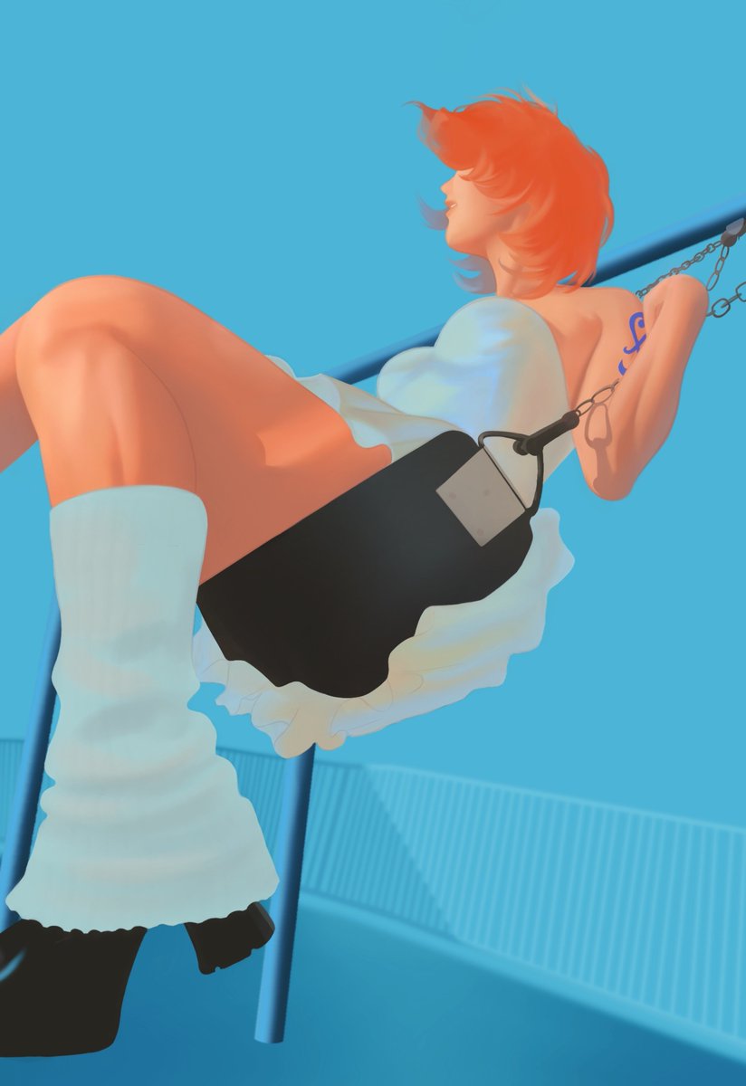 sapsabo's tweet photo. might as well be on the moon #onepiece #nami https://t.co/oyysRfASIw