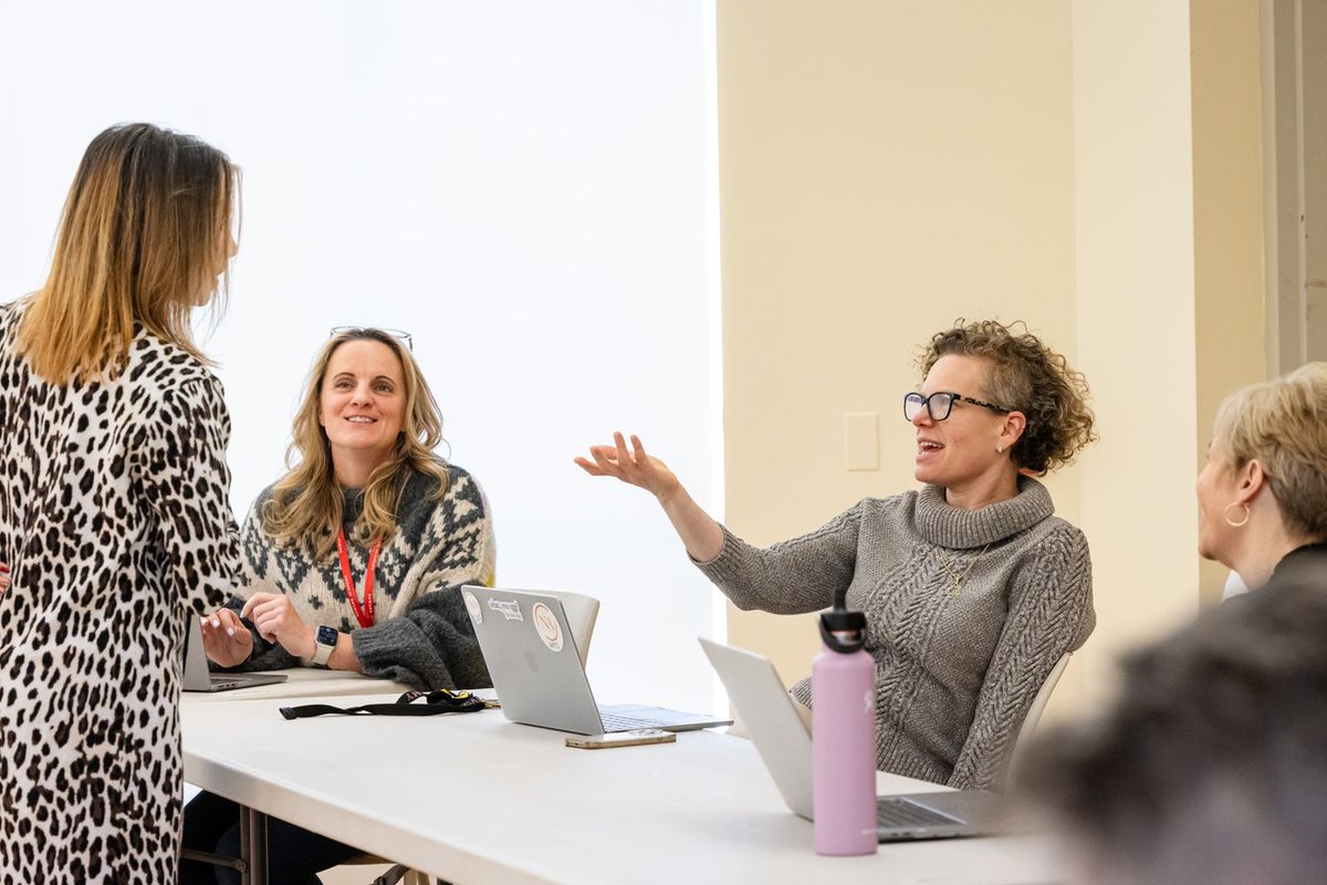NewarkAcademy's tweet photo. Newark Academy faculty spent the morning’s professional development time collaborating and planning for a new week-long experience in February! US faculty met in teaching teams, while MS faculty worked in departmental teams to develop learning experiences for BRIDGE Week. https://t.co/b6dOAiU9hY