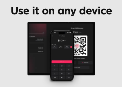 mocadotapp's tweet photo. Phone, tablet, computer, whatever you’ve got

The Moca Point of Sale runs on it.

Start accepting crypto in your business today 👇🏼 https://t.co/2VPyCH4vrE