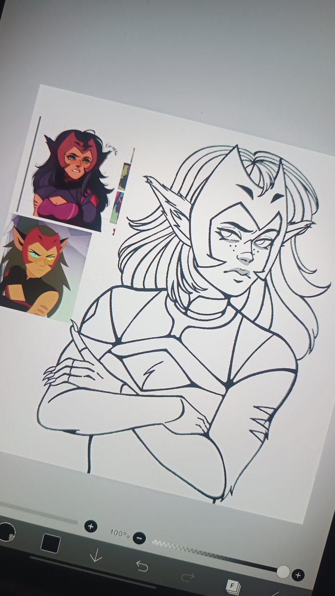 Droskhh's tweet photo. WIP #catra https://t.co/zoKZcSSnzY