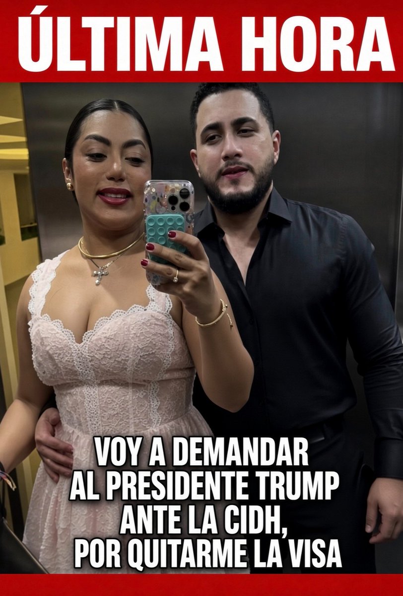 ojocolombia2026's tweet photo. 🇨🇴 MARTHA PERALTA anuncia que demandará al PRESIDENTE TRUMP ante la CIDH por haberle quitado la VISA de los 🇺🇸 estados unidos.

Que opina ❓ https://t.co/2qbLckWUGb