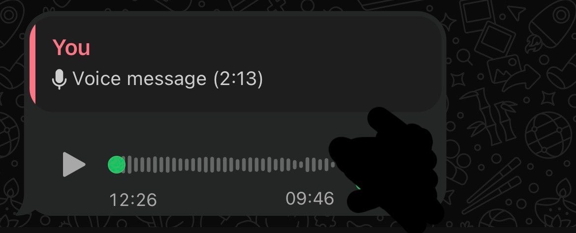danielcranney's tweet photo. Would you still be friends with someone who sends 10min+ long voice messages every day? https://t.co/ymisAU6fFs