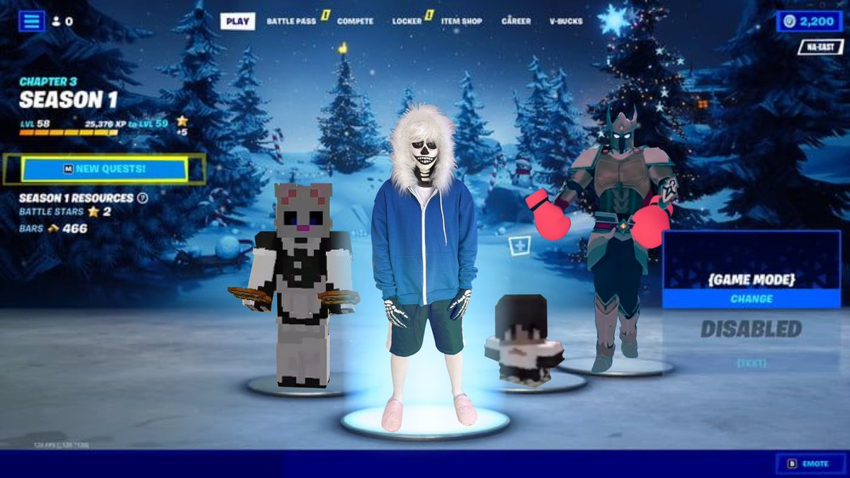 SabrinaWastaken's tweet photo. Fortnite si fuese bueno https://t.co/Pq9BVM04B0