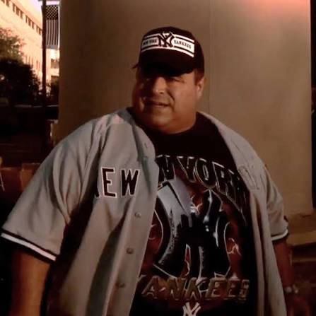 A_77993's tweet photo. @TheSopranosClub Vito trying to bribe Finn with Yankees/Padres tickets so he wouldn’t tell everyone about his “extracurricular activities” with the security guard. https://t.co/ONlvO6LoNE