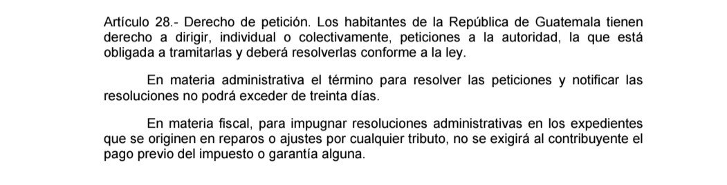 DanyTor22145402's tweet photo. @dcuevas_pl @PoderCiudadanGt Vergüenza de "conocedores del Derecho Constitucional", del CEDECON, el CR tiene la harta obligación de tramitar la solicitud ciudadana, derechos constitucional de petición, NO puede existir un Amparo que prohibida tramitar una petición! https://t.co/mML1UZ7wTZ