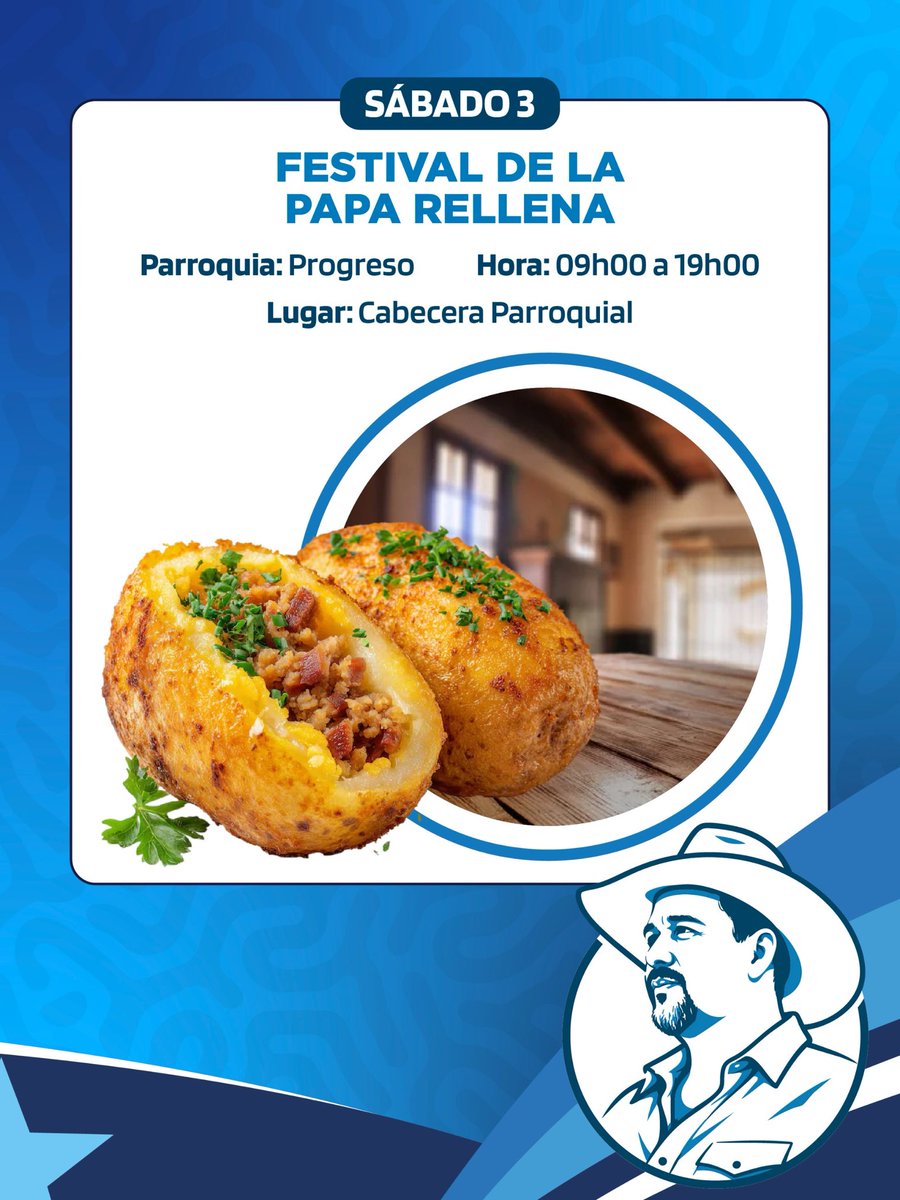 PrefGuayas's tweet photo. Octubre llega con actividades para disfrutar en familia. 

Este viernes 2, sábado 3 y domingo 4 vive el Yu-Gi-Oh! Championship Series Guayaquil y disfruta también del Festival de la Papa Rellena en El Progreso.

Revisa la agenda y súmate a las actividades de esta primera semana. https://t.co/fZS6jHfXHI