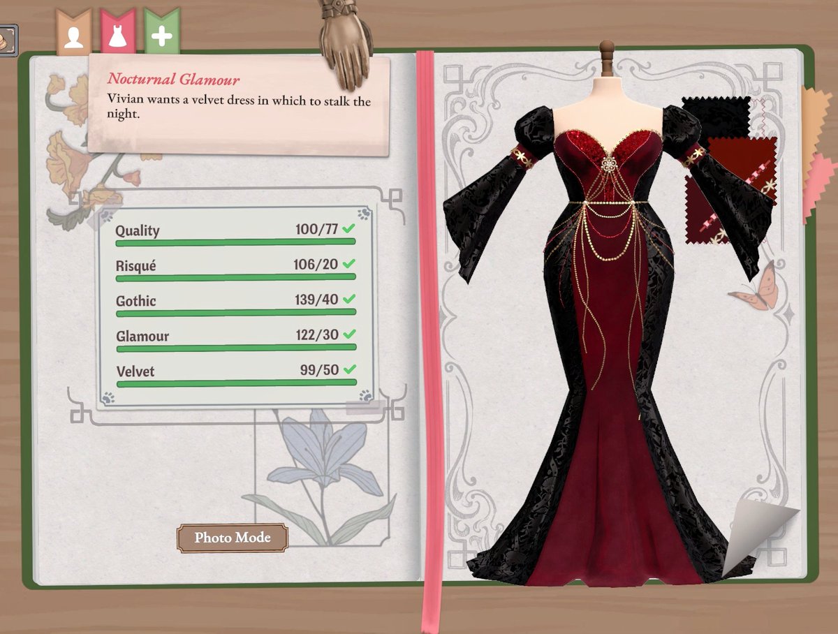 finalfrantasy's tweet photo. okay i think i'm getting better at dressmaker now https://t.co/YFH8wPquof