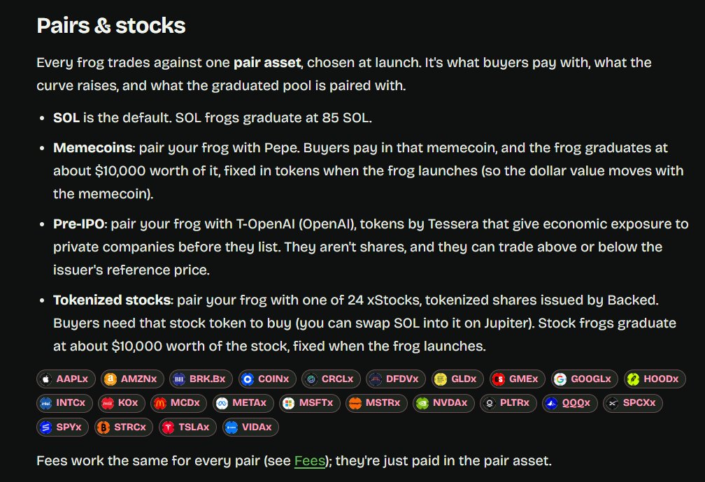 LilyPadCash's tweet photo. on https://t.co/sqARwSqzx8 you can also pair any stock with your frogtoken https://t.co/3zPTx0BvWP
