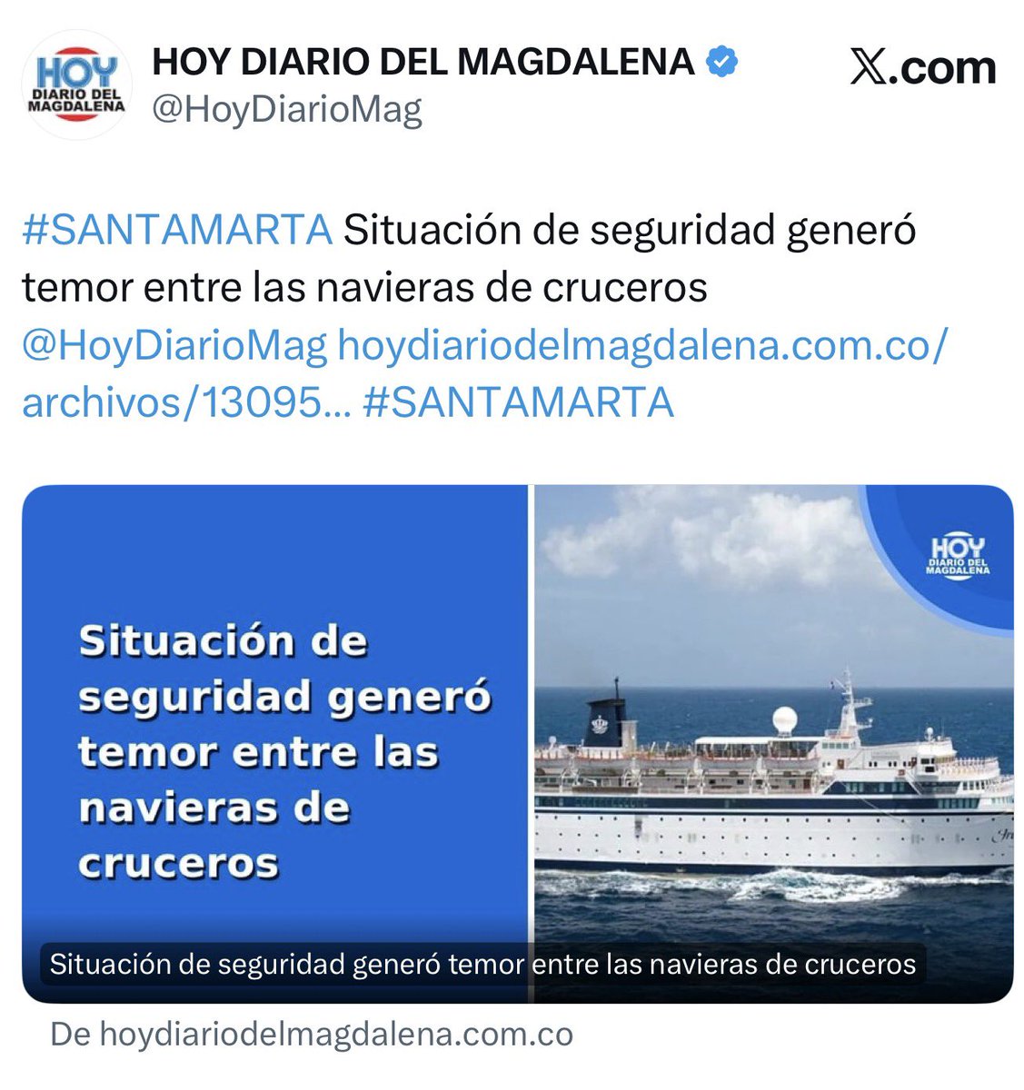abrahamkatime's tweet photo. Durante el gobierno @petrogustavo Santa Marta cerró 2025 con 69.222 turistas extranjeros: +18,8 %. 

En septiembre de 2026, ya con Abelardo, Cotelco reportó cancelaciones y una ocupación hotelera en picada. 

A punta de miedo están golpeando el turismo. https://t.co/WjX1sDoFIl