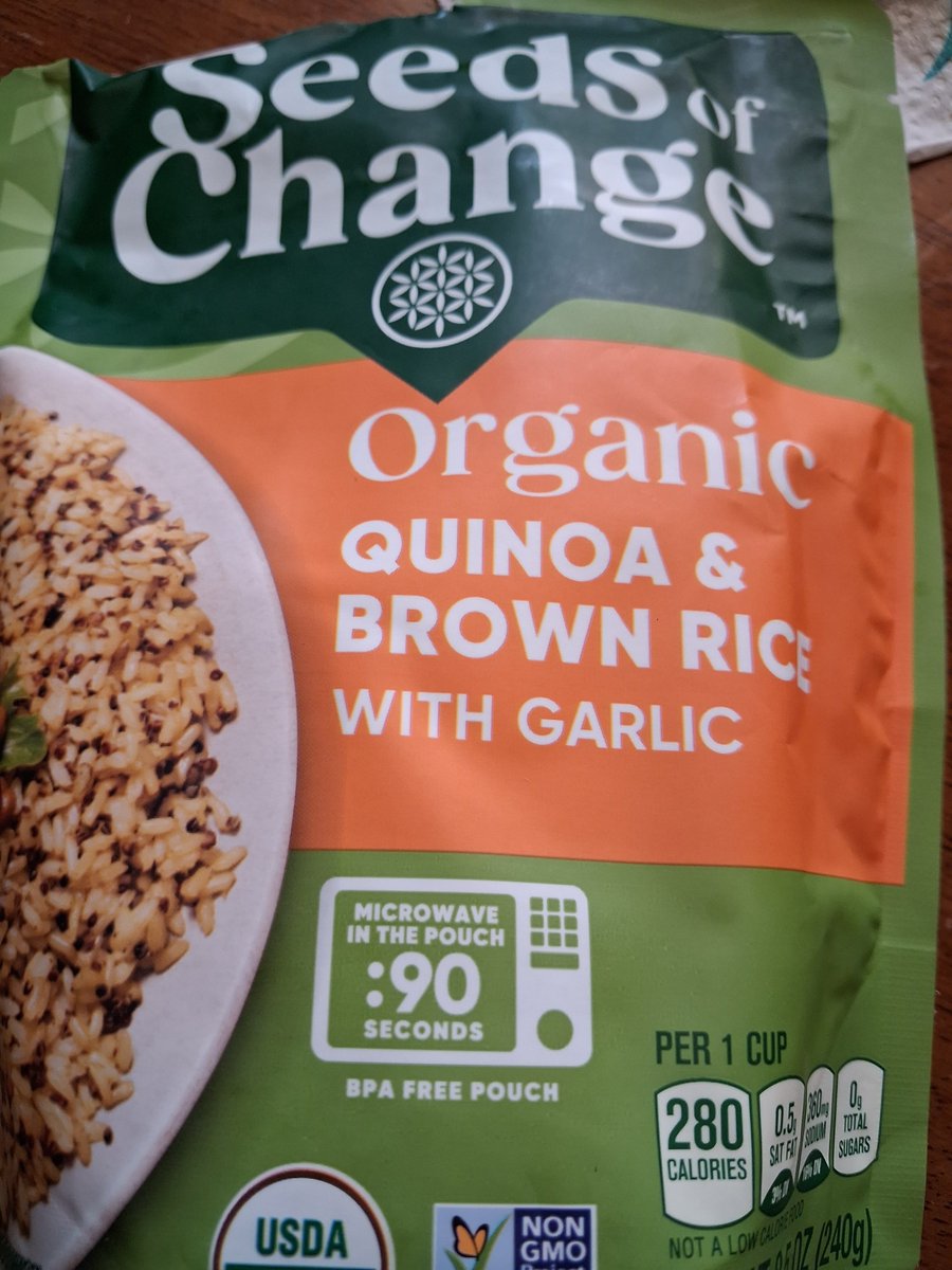 gail_biggins's tweet photo. @Lars9596 So what i question a few things ! Doesn't mean I dont Trust you ? Seeds of Change .. ive tried making Btown Rice dammit I cant make it come out rite ... corporations Larsie ! Pathways ... but yeah these Bags are really good in this Season ... sure like a Chef lol https://t.co/Et0i7x0etm