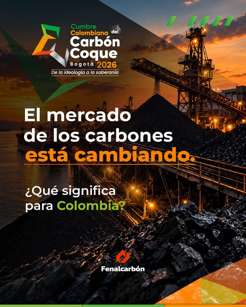 fenalcarbon's tweet photo. ¿Qué tan rápido puede una industria adaptarse cuando cambian las reglas del mercado?​

Anticiparse será clave para convertir los nuevos escenarios en oportunidades para los carbones colombianos y el coque. https://t.co/GScGuqqmw9
