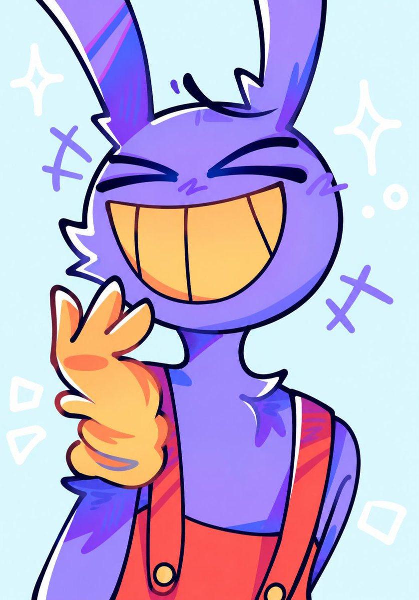 RamonSandra77's tweet photo. Just a little chaos, a big smile, and way too much personality! 💜

#TADC #TADCFanart #JaxFanart #JaxArt #DigitalCircus https://t.co/z10BmZiG6L