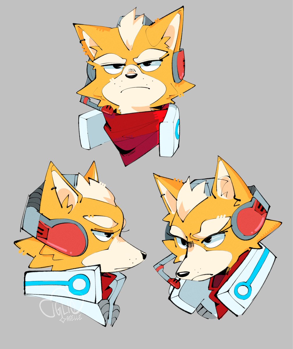 iglioatelle's tweet photo. Been doodling him 
#starfox https://t.co/85sqpLsbzO