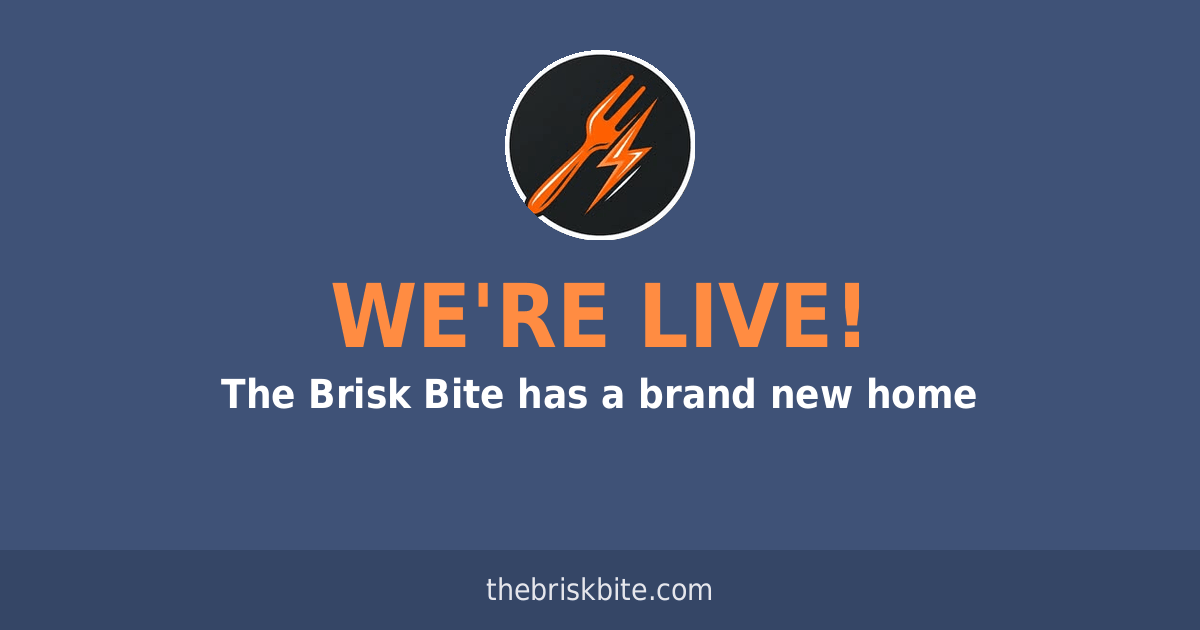 thebriskbite's tweet photo. We're live! 🎉 The Brisk Bite has officially moved off Blogger to our own site.

Same easy dinners, better site. Thanks for your patience during the switch.

Details below 👇 https://t.co/gBjDX3XSW4