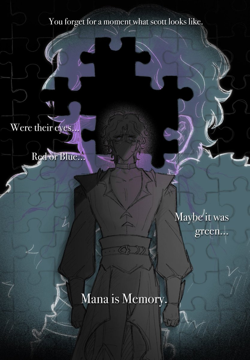 Qinny007's tweet photo. Mana is memory. #theflight #theflightfanart #pyroscythefanart https://t.co/NmrsPoP5Lc