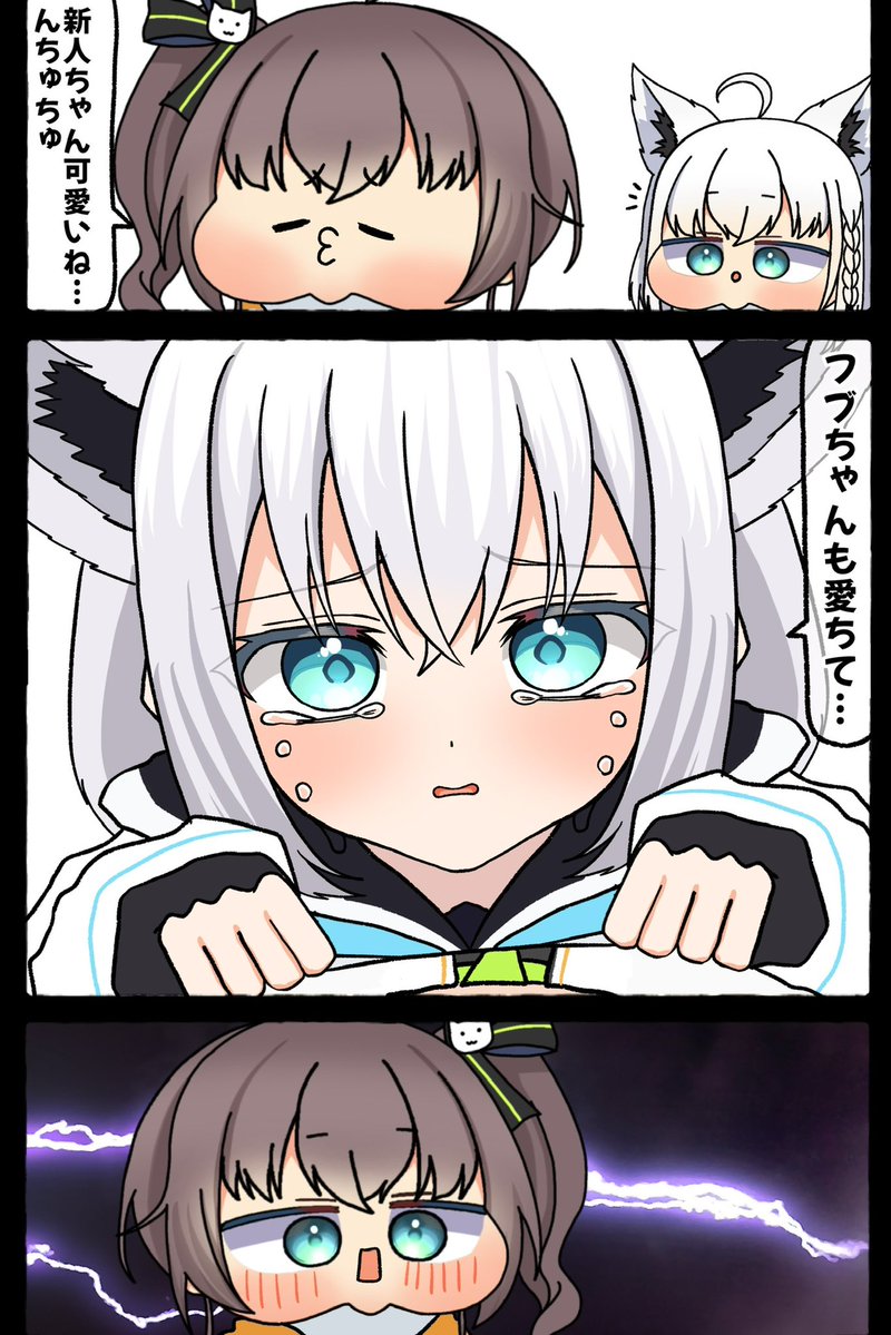 Kagemaru0905's tweet photo. #絵フブキ #祭絵 https://t.co/iTMg0ZRFVx
