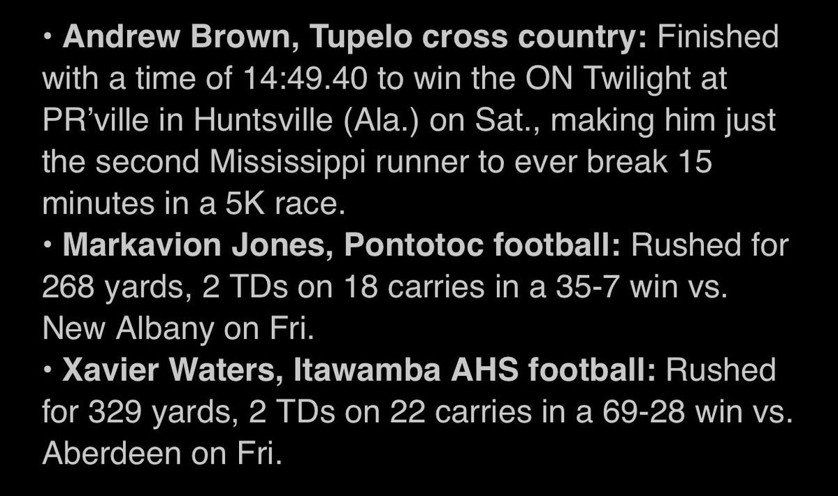 bradlocke's tweet photo. The stats⬇️ @TupeloAthletics @PontotocFTBL @IAHS_FB https://t.co/mxA9tGPfbg
