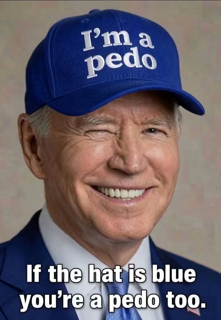MoonwalkerLewis's tweet photo. @Randaroo1212 Biden is the real pedophile https://t.co/Oam7ceqXed