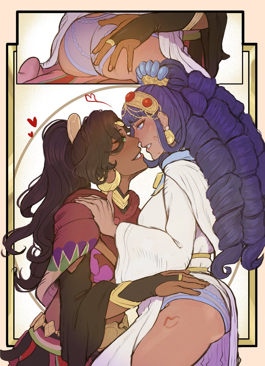 HiddenFuchsia's tweet photo. Leda and Aswan💙 https://t.co/HAy6ASSuR5