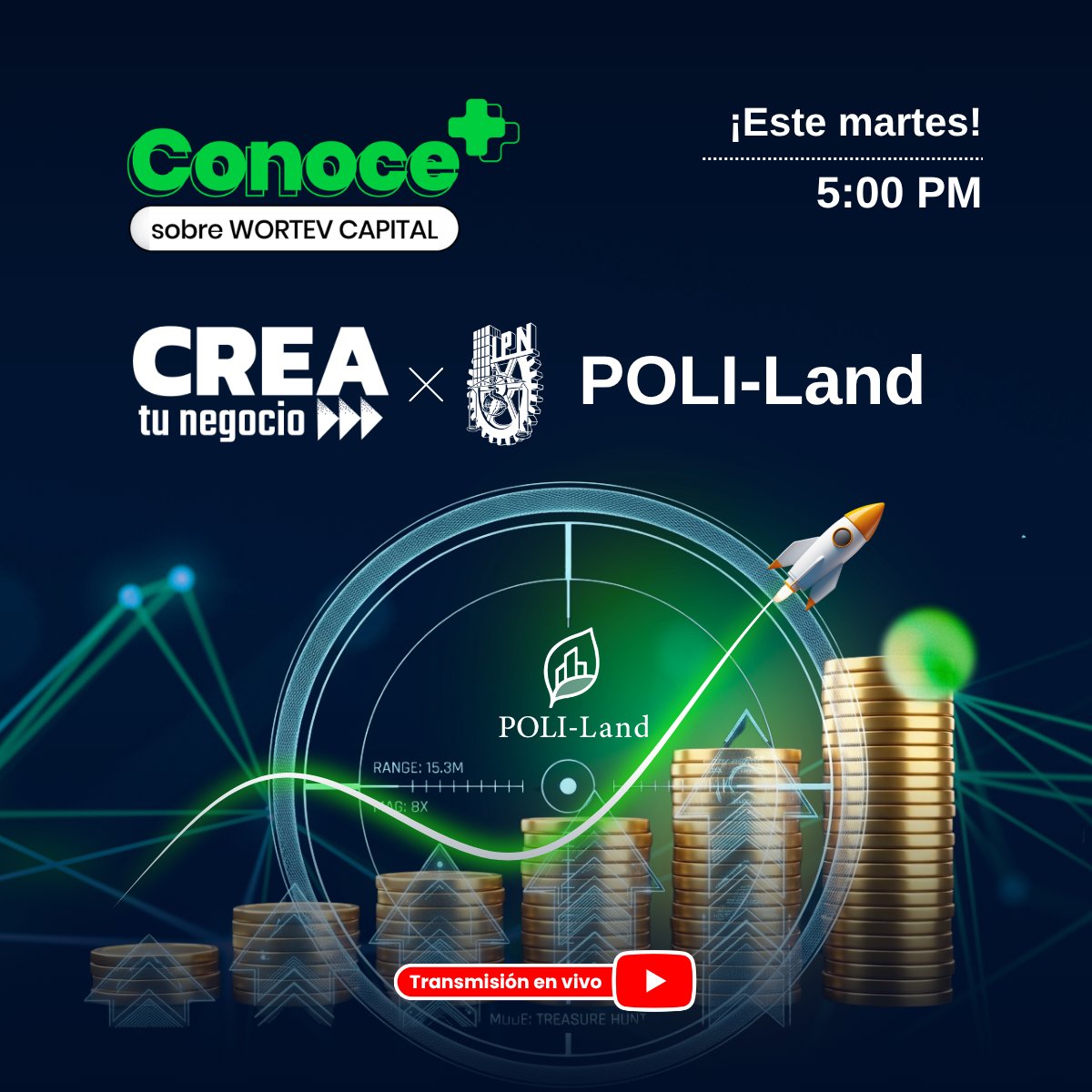 wortevmexico's tweet photo. En este Conoce+ te contaremos más sobre uno de los proyectos ganadores de CREA Tu Negocio.

Súmate a la conversación: https://t.co/vFMLjRKUB0

#ConoceMás #WORTEVCAPITAL #WORTEV #PortafolioDeValor #CapitalEmprendedor #CreaciónDeValor #CREATuNegocio https://t.co/T0oB8LLC1K