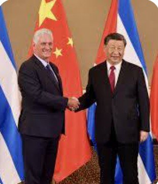 AlmaguerPerdomo's tweet photo. En el 66 aniversario del establecimiento de las relaciones diplomáticas entre Cuba y China es justo destacar el extraordinario apoyo político y material que, en este momento tan difícil e incondicional, da a nuestro país el gigante asiático. ¡Viva la amistad entre Cuba y China! https://t.co/B4jPEtmwB6
