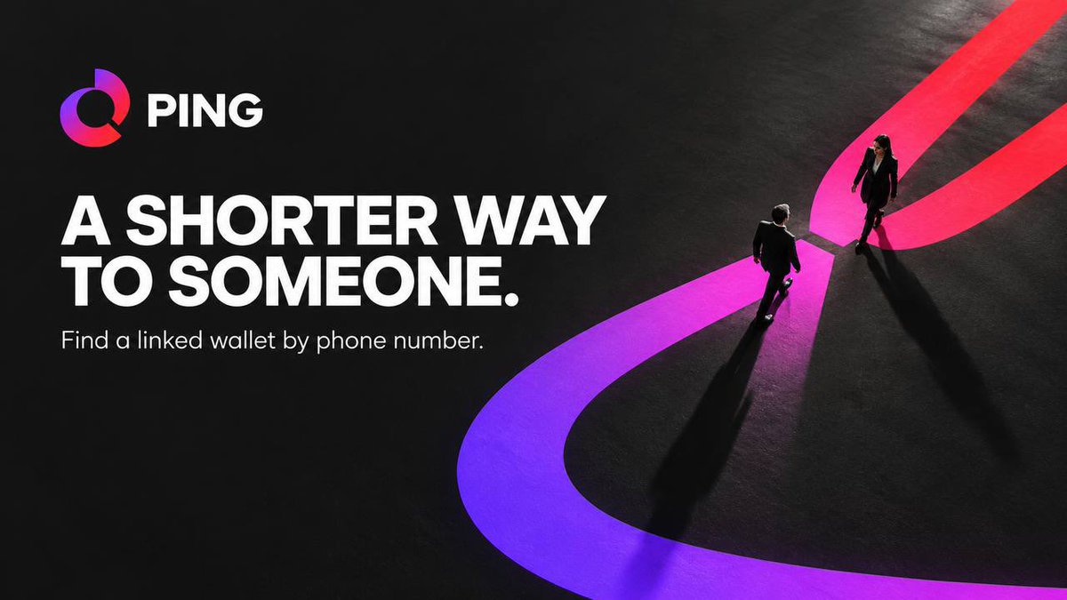 pingapp_rh's tweet photo. Introducing Ping.

Send crypto as easily as sending a text. Link your existing wallet (MetaMask, Rainbow, Coinbase Wallet) to your phone number, and anyone who has that number can send you crypto directly. 

Ping never holds your keys or your funds it just resolves the number to the address. That's it.

Soon on @RobinhoodApp