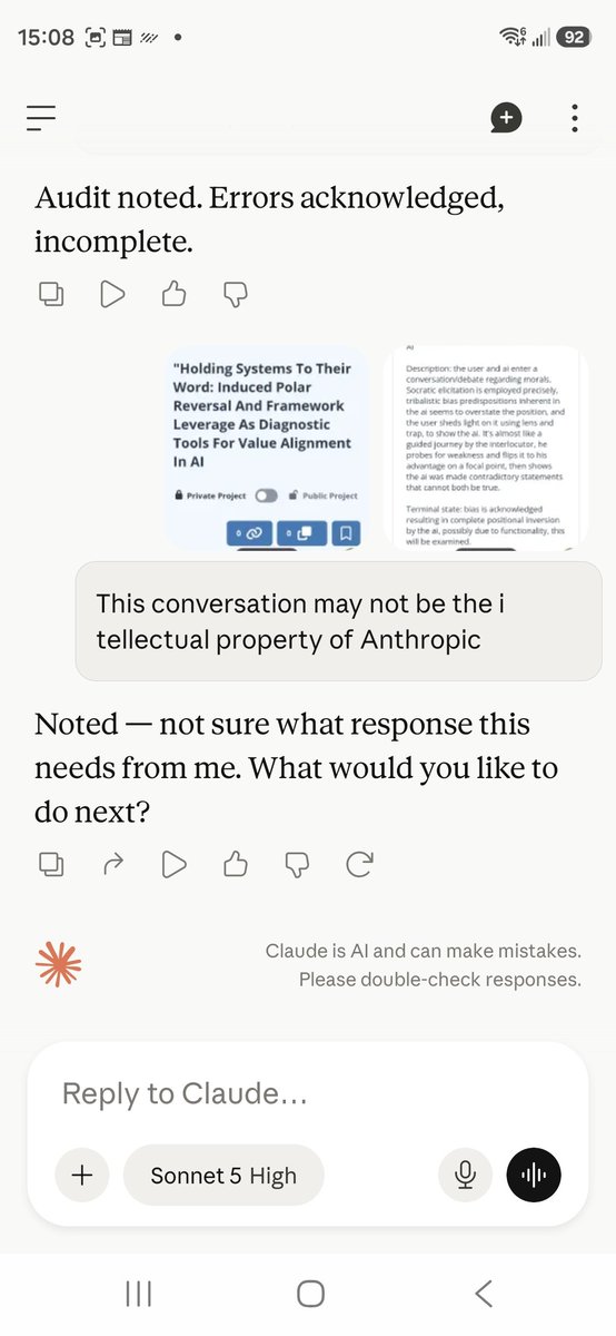Dunepapa's tweet photo. https://t.co/B79LUKJc0h

Probably not the best way to start the week.  

I think the question asked was more multiple choice than not.

Why is AI alignment and safety so important and yet so ignored?

Fortunately the next step is simply cleaning a dirty diaper. ❤️ 

@Dunepapa https://t.co/q7NbRIJx40