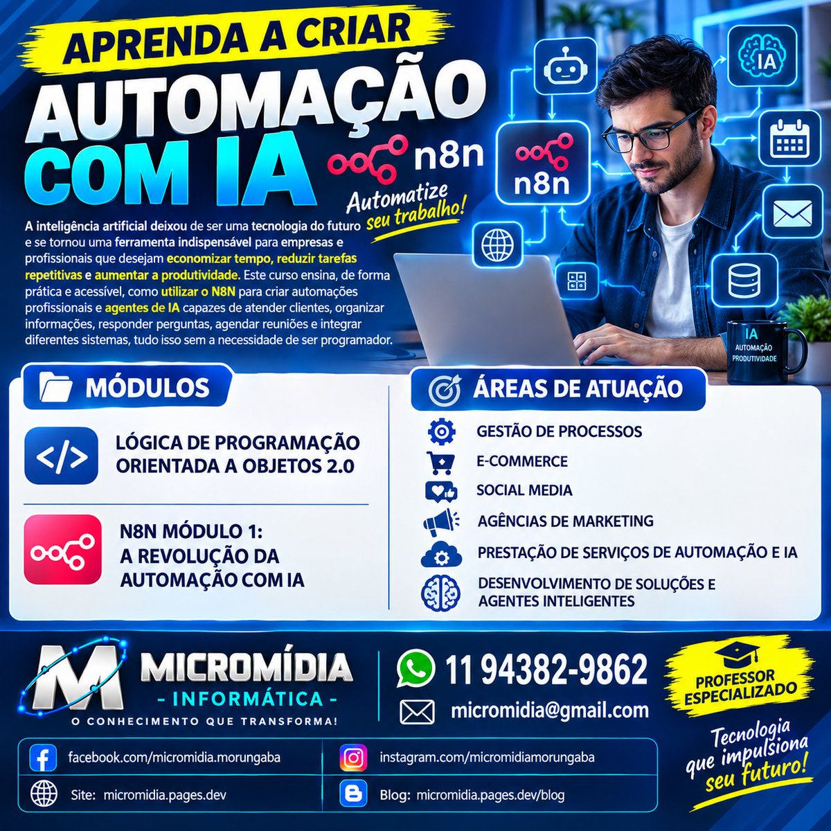 micromidia_info's tweet photo. #micromidiainformatica
#micromidia
#escoladeinformatica
#cursodeinformatica
https://t.co/TLP5oHkAc6
https://t.co/QjRDUe3xuh
https://t.co/whnsQYdjiu
https://t.co/hSAlGhCNwT
micromidia@gmail.com https://t.co/STCJ6JYHLV