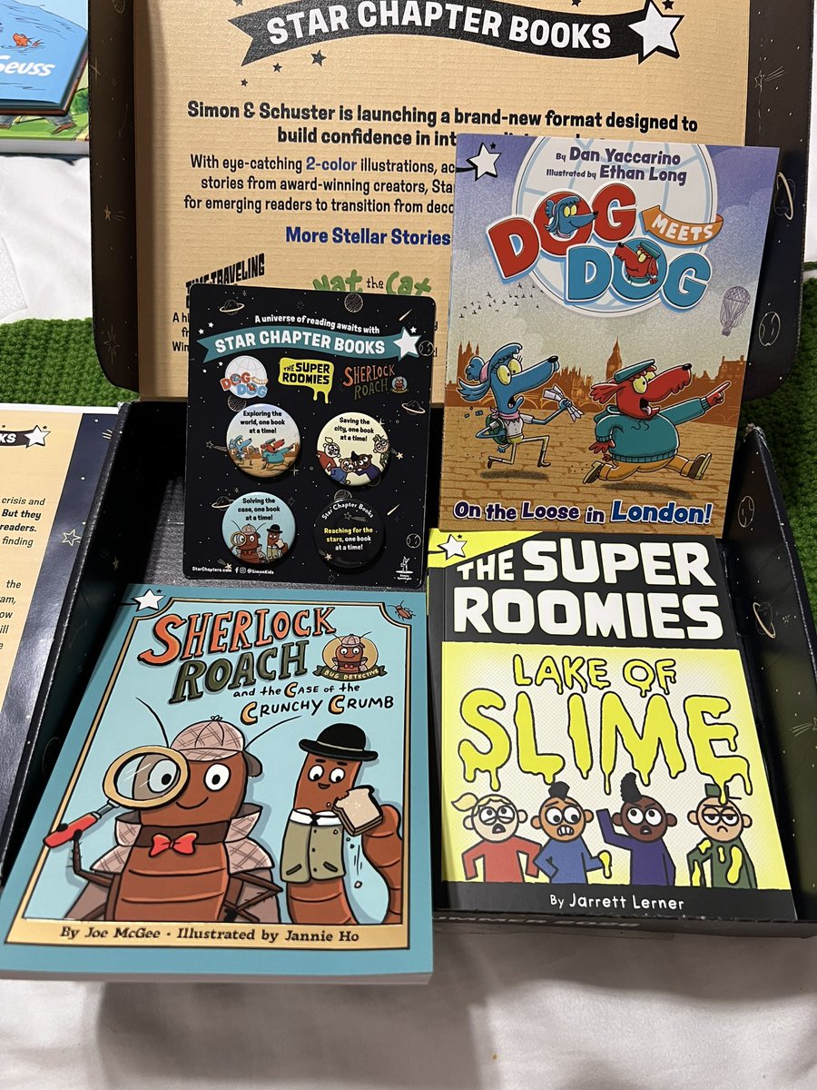 howusefulitis's tweet photo. Thank you @SimonKIDS My kid already started Sherlock Roach! #simonkidscrew #starchapterbooks #kidlit #kidlitart #kidsbooks #booksforkids #chapterbooks #mglit #middlegradebooks #graphicnovel #books #simonkids #book #bookspotlight #bookcover #booklover #bookworm https://t.co/7Um70y9AWs