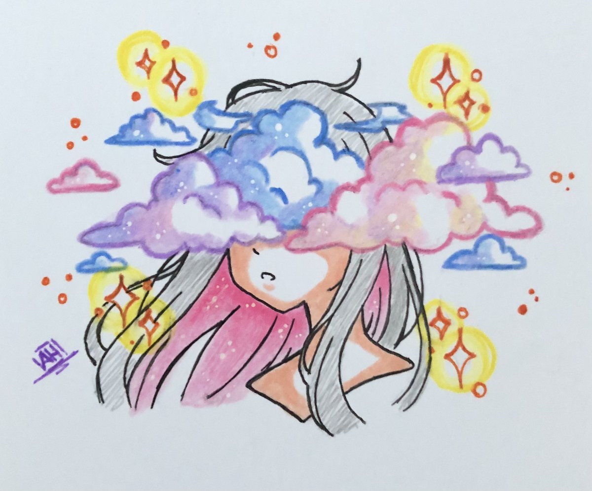 AmandaH17221878's tweet photo. Com a cabeça nas nuvens. https://t.co/XoNpahQvAH
