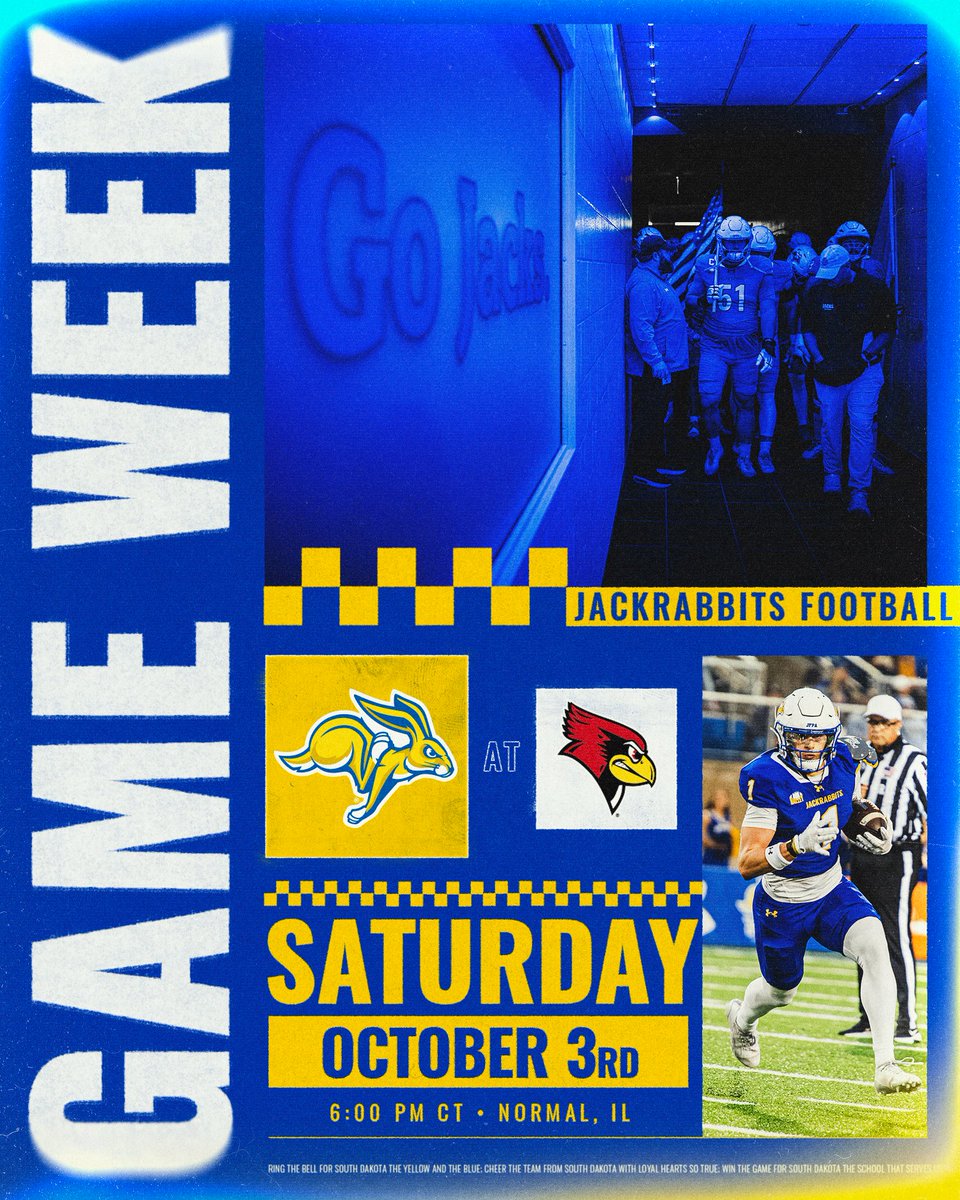 GoJacksFB's tweet photo. First conference road test.

#GoJacks🐰 https://t.co/8ZvwqbgRAY
