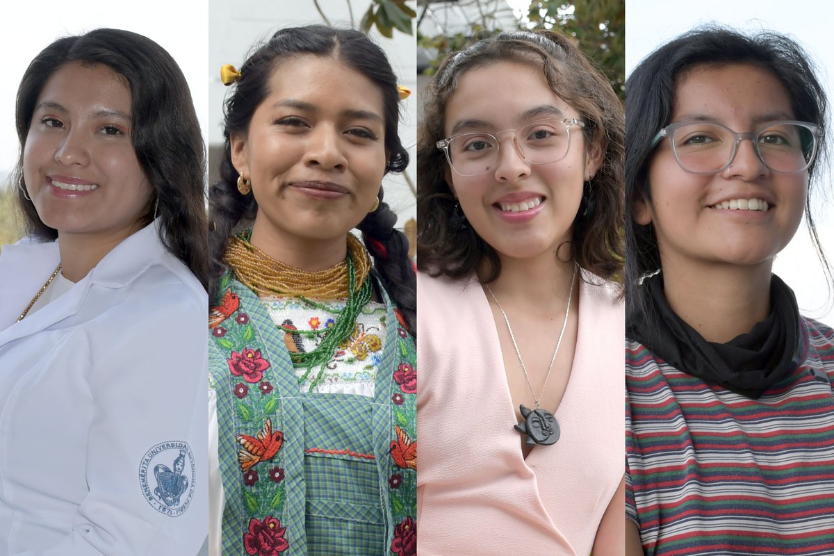 BUAPoficial's tweet photo. Universitarias BUAP obtienen Premio Municipal de la Juventud 2026.🐺💙
Zaira Vanesa Acevedo Ochoa, María de la Luz Guadalupe Sabino Serrano, Leilanie Rodríguez Rendón y María José Alanís Castro.
ℹ️ https://t.co/aBGjg0C10G
#OrgulloBUAP https://t.co/miVpYEcdUV