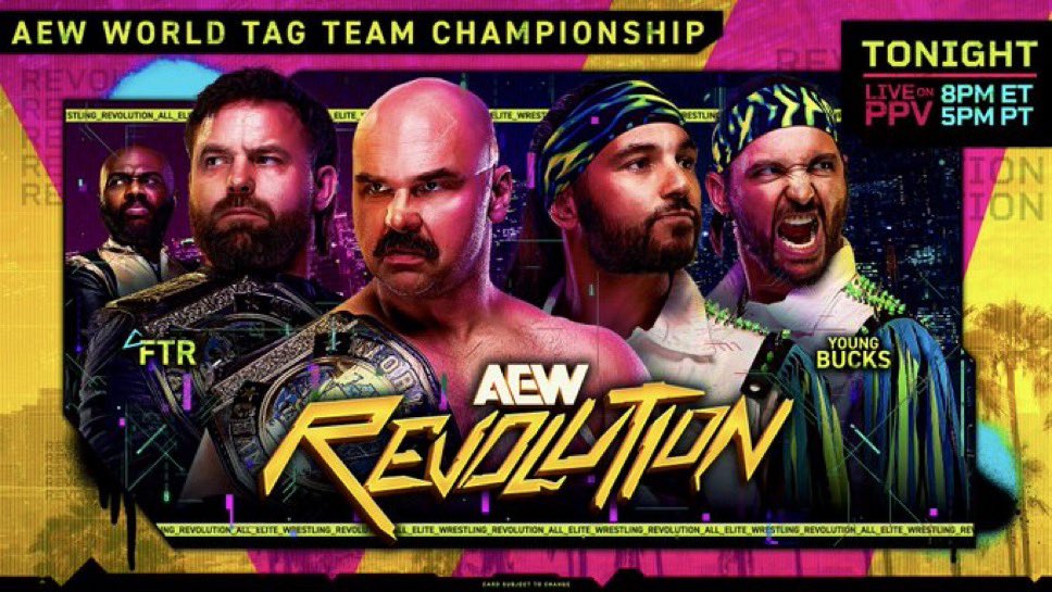 flvckoactivity's tweet photo. FTR vs Young Bucks V

Revolution (2026)

⭐️⭐️⭐️⭐️.75 https://t.co/AwN2g26Hee