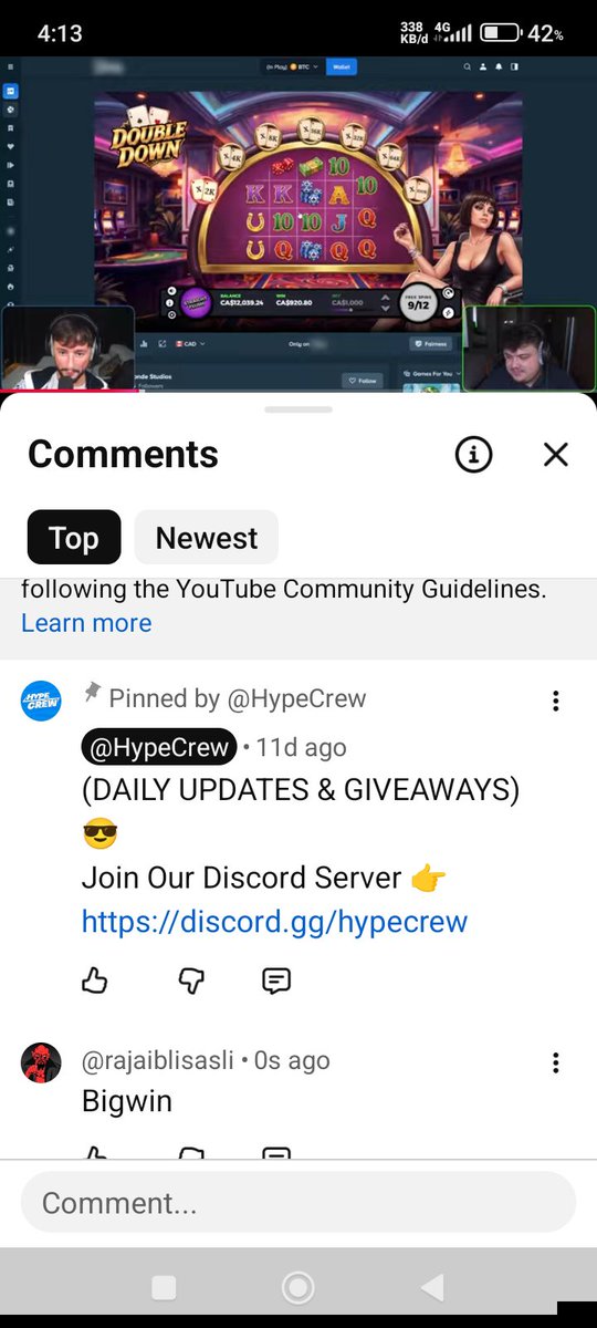 maousamaeman's tweet photo. @HypeBonuses @HypeCrewYT https://t.co/3QnJboAkEb