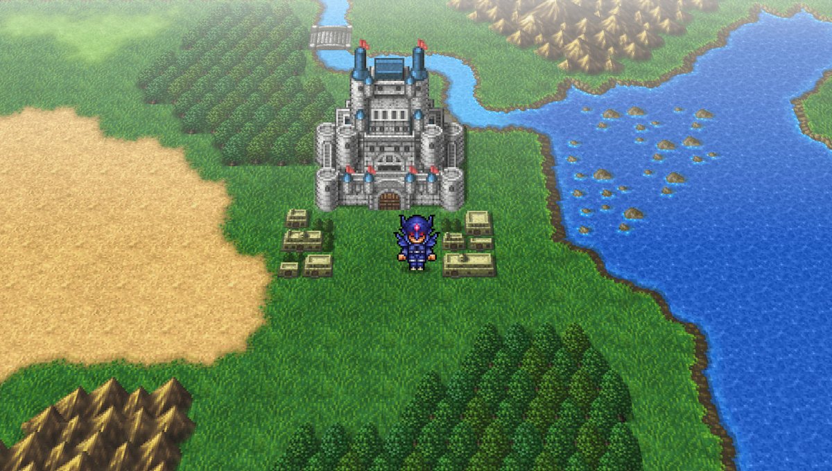 FantasyAnime's tweet photo. Screenshots from Final Fantasy IV (PSP)
What do you think of the pixel art with this version?

(Post 1 of 3) https://t.co/JaGs0EqPpP