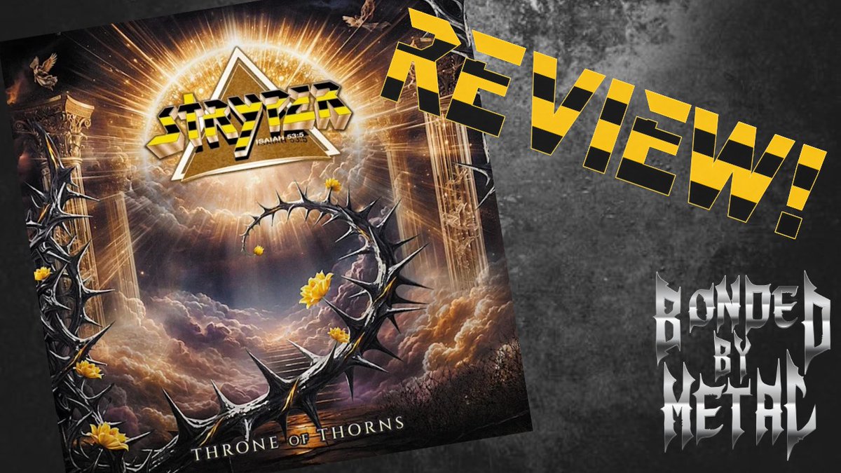 IAmToxicNick's tweet photo. https://t.co/lM2BYXOfMO

Yours truly, Toxic Nick, has recorded a review for the new Stryper album "Throne Of Thorns" on the Bonded By Metal channel. Give it a look! https://t.co/BiBMQMs0Ft