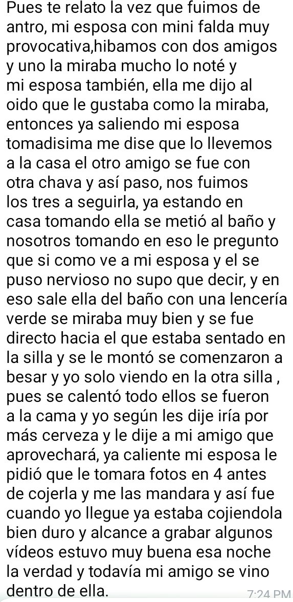 infidelidadrea2's tweet photo. Salió de antro y su esposa estaba vestida de una forma tan provocativa q uno de sus amigos no le quitó la mirada de encima durante toda la noche, decidieron continuar la fiesta en su casa🕺🏼🥳en un momento se acabó la 🍻 y como buen cornudo él salió a comprar+🍺... Al regresar👉🏼👌🏼 https://t.co/FlEmjfm1Ns