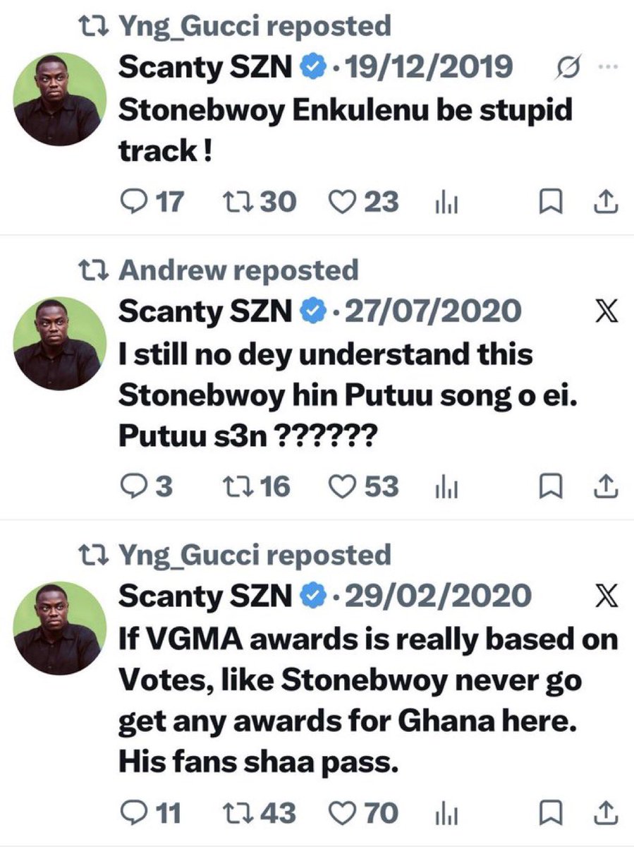 Atsu_Chels's tweet photo. A very useless Ewe boy called @EiiScanty 
You couldn’t even create contents for your YouTube channel. You lasted for just a month.

Dzimakplaa paaa https://t.co/y1RX91ij53