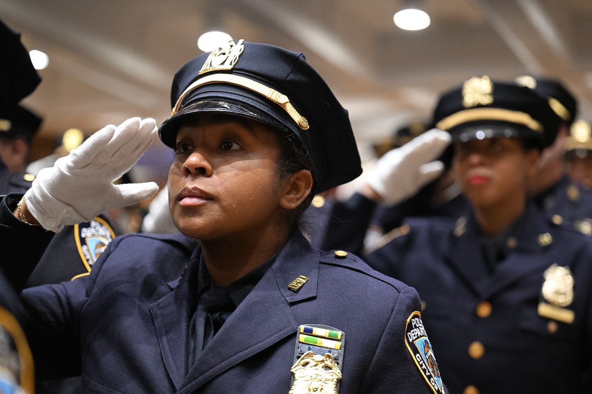 NYPDPC's tweet photo. A promotion in the NYPD is an exceptional achievement. It's a mark of excellence, and the culmination of considerable hard work, dedication, and sacrifice.

Everyone who earned this distinction today now has an even greater obligation to this department and to the city they have sworn to protect — and I know they are up to the task.

Congratulations to all the members of the NYPD who were promoted today!