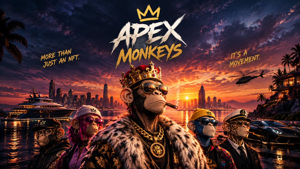 ApexMnokeys's tweet photo. A new era has arrived. 🐒👑
New faces.
New power.
One movement.
The new generation of Apes is rising.
#NFT #NFTCommunity #Web3 #NFTCollectors https://t.co/nrx6ehT8wK
