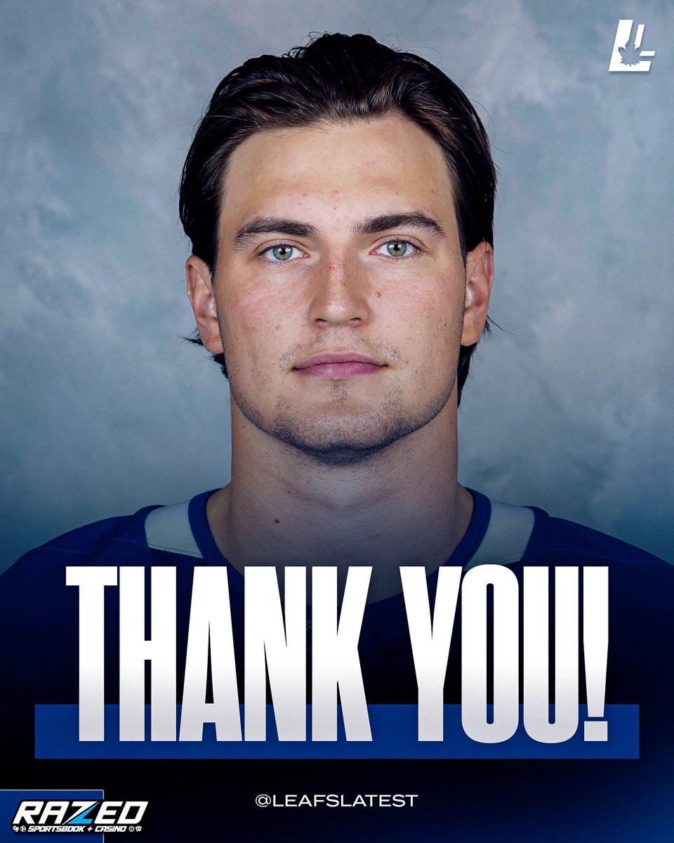 Leafslatest's tweet photo. Drafted by the Maple Leafs in the second round, 57th overall, of the 2021 NHL Draft. After two seasons at the University of Minnesota, he made his NHL debut with Toronto late in the 2022-23 season. In four seasons with the Leafs, Knies recorded 160 points in 240 games, along with 14 points in 27 playoff games. He reached a career-high 66 points in 2025-26.

A physical, two-way forward who gave everything he had every night and always loved being a Maple Leaf from day one.

Best of luck in Columbus, and thank you, Kniesy 🥺💙

#leafs