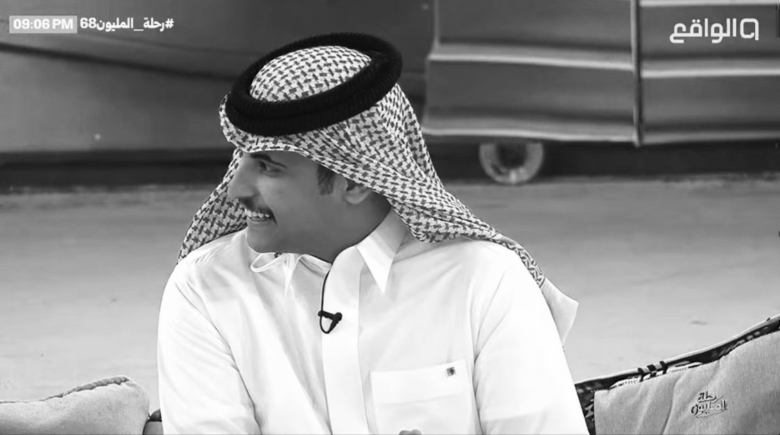 5dutr's tweet photo. صَاحب الإبتسامه الدائمه صَاحب الروح الجميله 
والأخلاق العالييه لوو نتكلم من هناء ل بكرهـ والله تقف الكلمات والحروف عند وصفك 
شكرا لهذا الكنق العظيم "
ونرجع ونقول والله البرنامج انه بدونك ولاشيي 
                ❤️ 
#ليله_زياد_الحربي  #رحلة_المليون68 #زياد_الحربي (@ziy_55 ) https://t.co/UEg7D32M8E