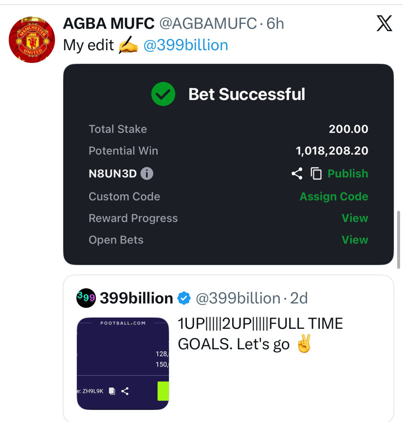 AGBAMUFC's tweet photo. Hear 👇👇👇👇👇 https://t.co/RFLFGfztMe
