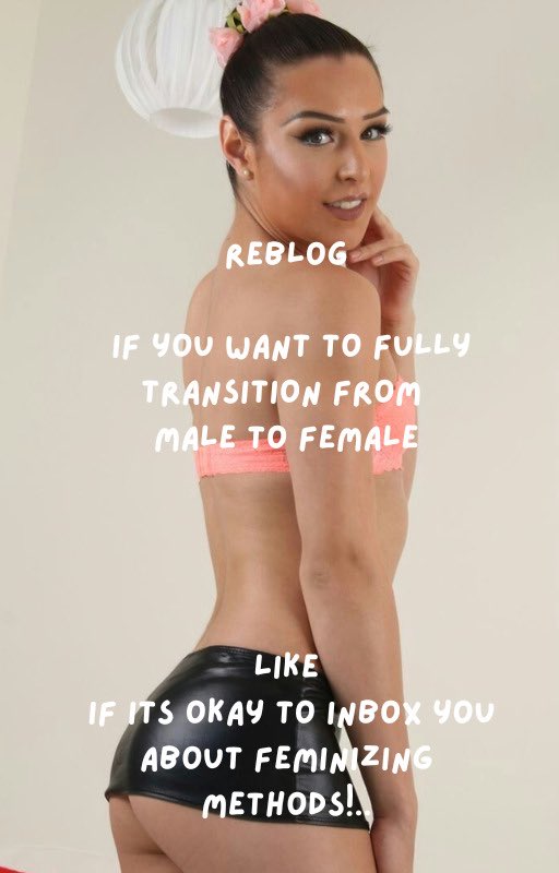 hannahjhnson's tweet photo. Are you looking to complete the feminization process? https://t.co/4hMptRT7d1