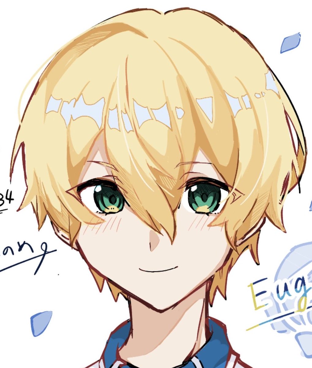 sainome_sub04's tweet photo. ゆじおの髪をふわふわにしたくて奮闘中の絵
一方髪色は迷走しています🙃 https://t.co/EOQJ2GCXqY