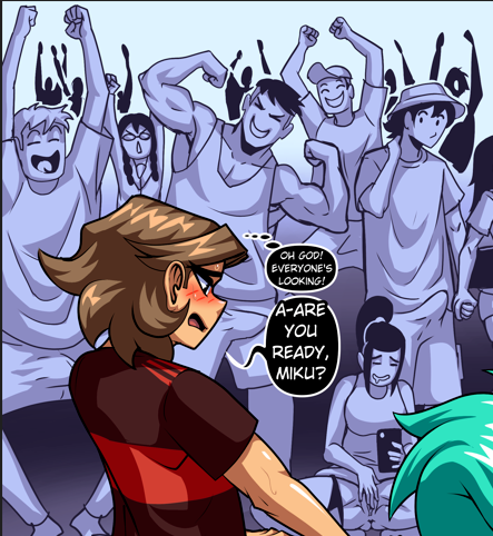 Ember_Cool's tweet photo. Hey guys! Here’s a sneak peek at PAGE 12 of the "Brazilian Miku in Rio" comic. I also just posted PAGE 20 on my PATRE0N today. Please consider supporting me to see all my projects firsthand.