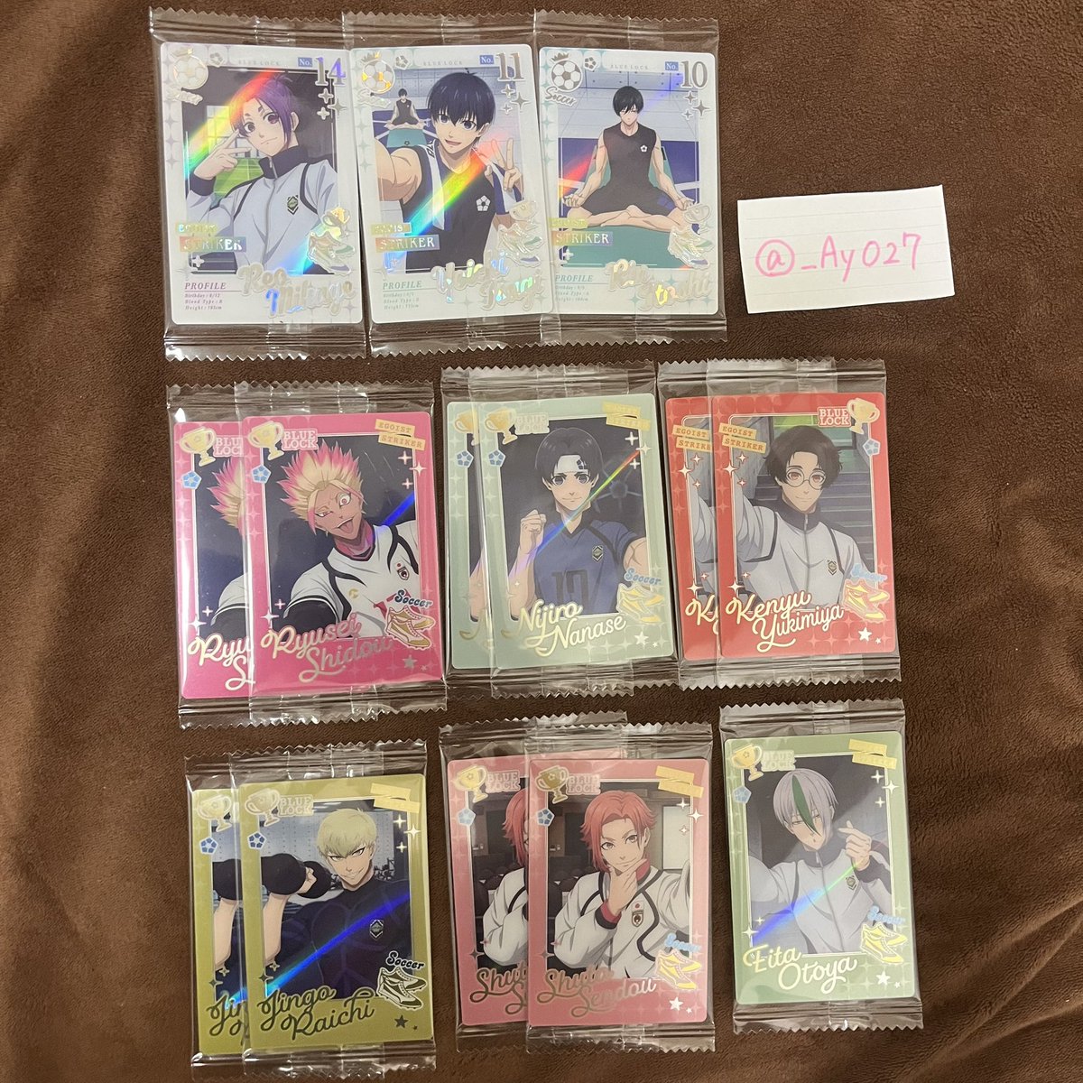 _Ay027's tweet photo. @Reine010311 初めまして、検索よりリプライ失礼致します。
当方雪宮2、七星2所持しております。求めている枚数が1のため、ご不快でなければおひるね千切1と4:1の交換は可能でしょうか？最優先のものではなく、纏めてではないため難しいとは思いますがご検討いただけますと幸いです。 https://t.co/lYDRs18CZQ