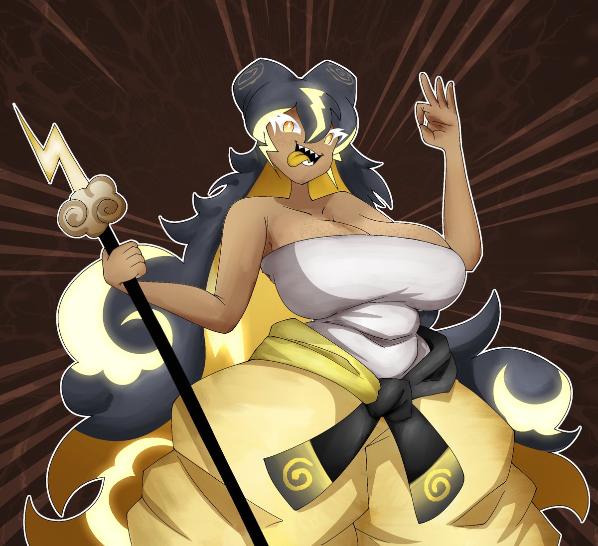 drizzzleT's tweet photo. some old stormbringer cookie art #cookierunkingdom #crk https://t.co/wf927dFcOT